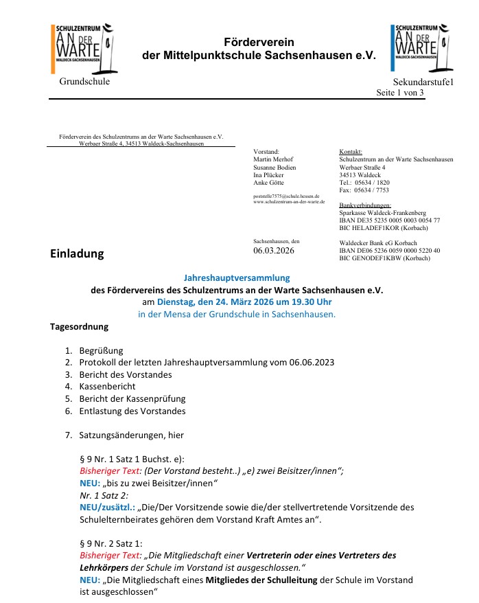 Einladung Förderverein S.1