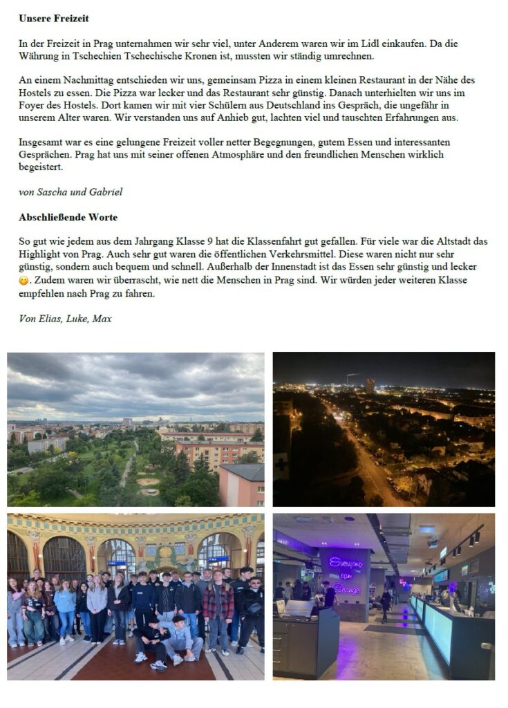 2025 06 23 Klassenfahrt nach Prag7