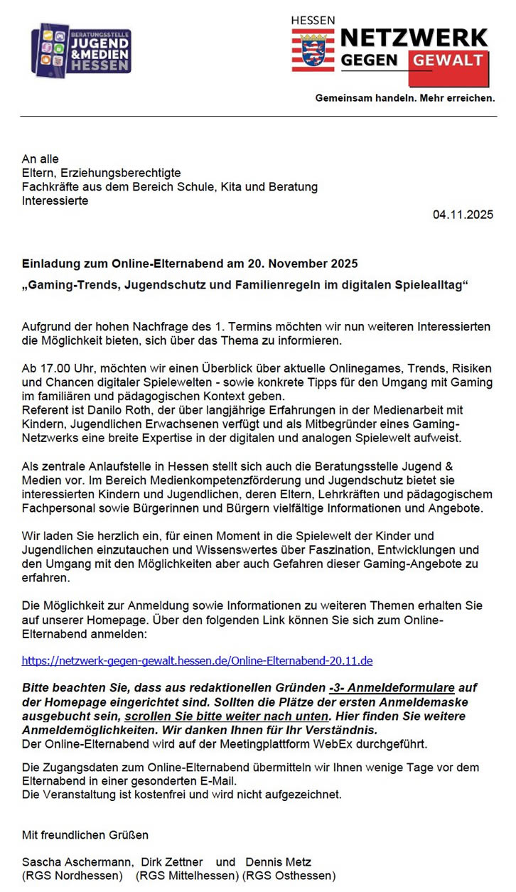 2025 11 04 Digitaler Elternabend