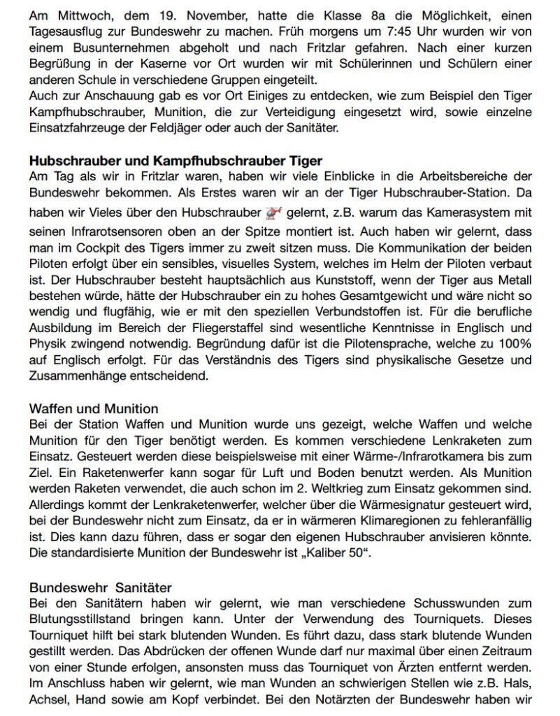 2025 11 19 Berufsinformationstag Bundeswehr Fritzlar1